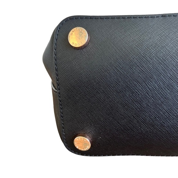 MICHAEL Kors Emmy Dome Satchel Handbag with Medium Crossgrain Leather Wallet - Picture 7 of 11